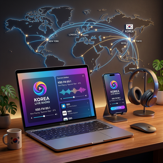 전 세계 어디서나 한국 라디오 듣는 방법 (PC/모바일)
